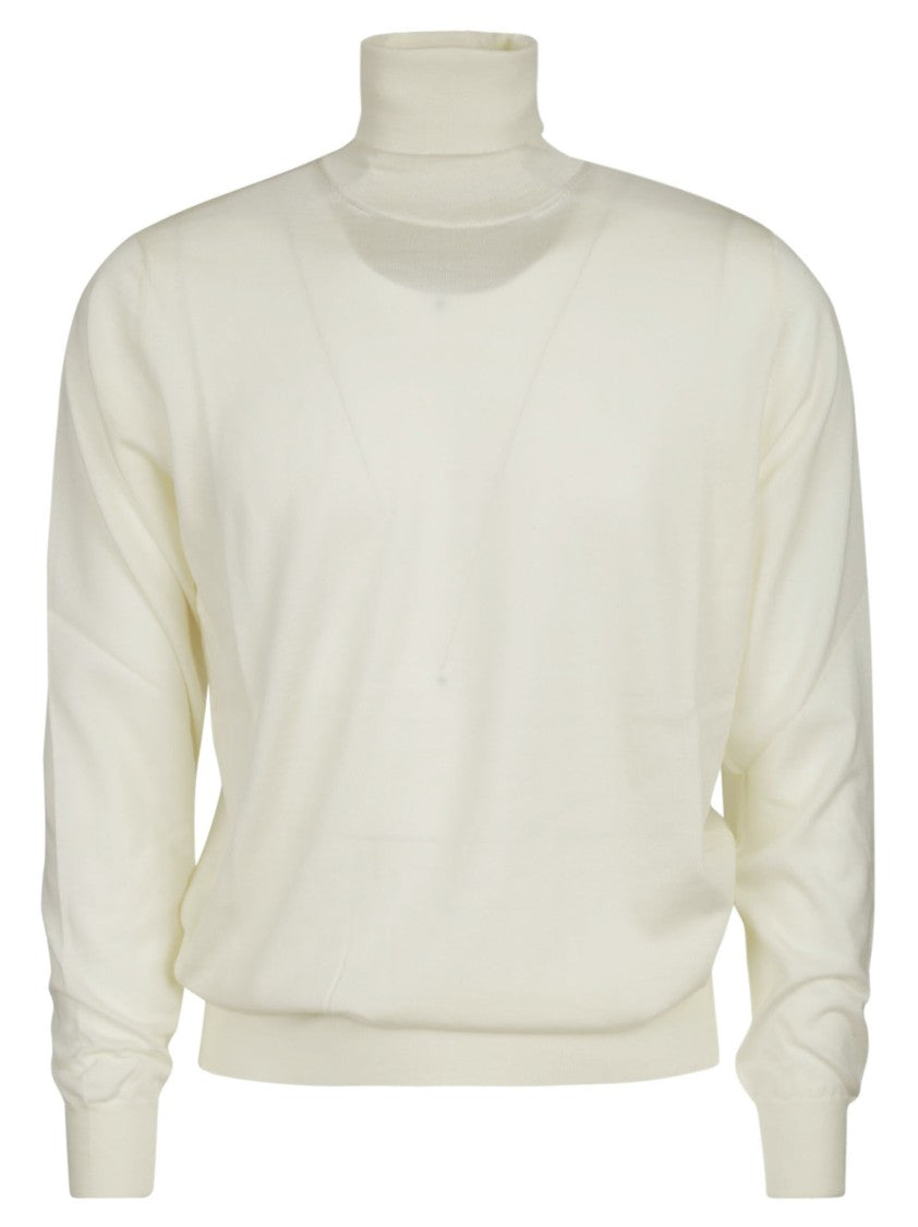 Filippo De Laurentiis Soft-Textured Merino Wool Turtleneck Sweater