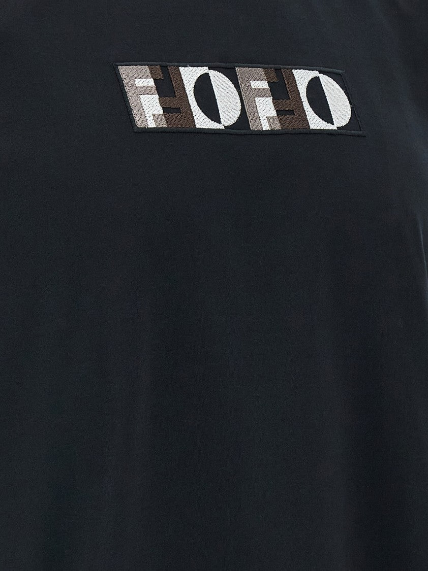 Fendi ' Optical' T-Shirt