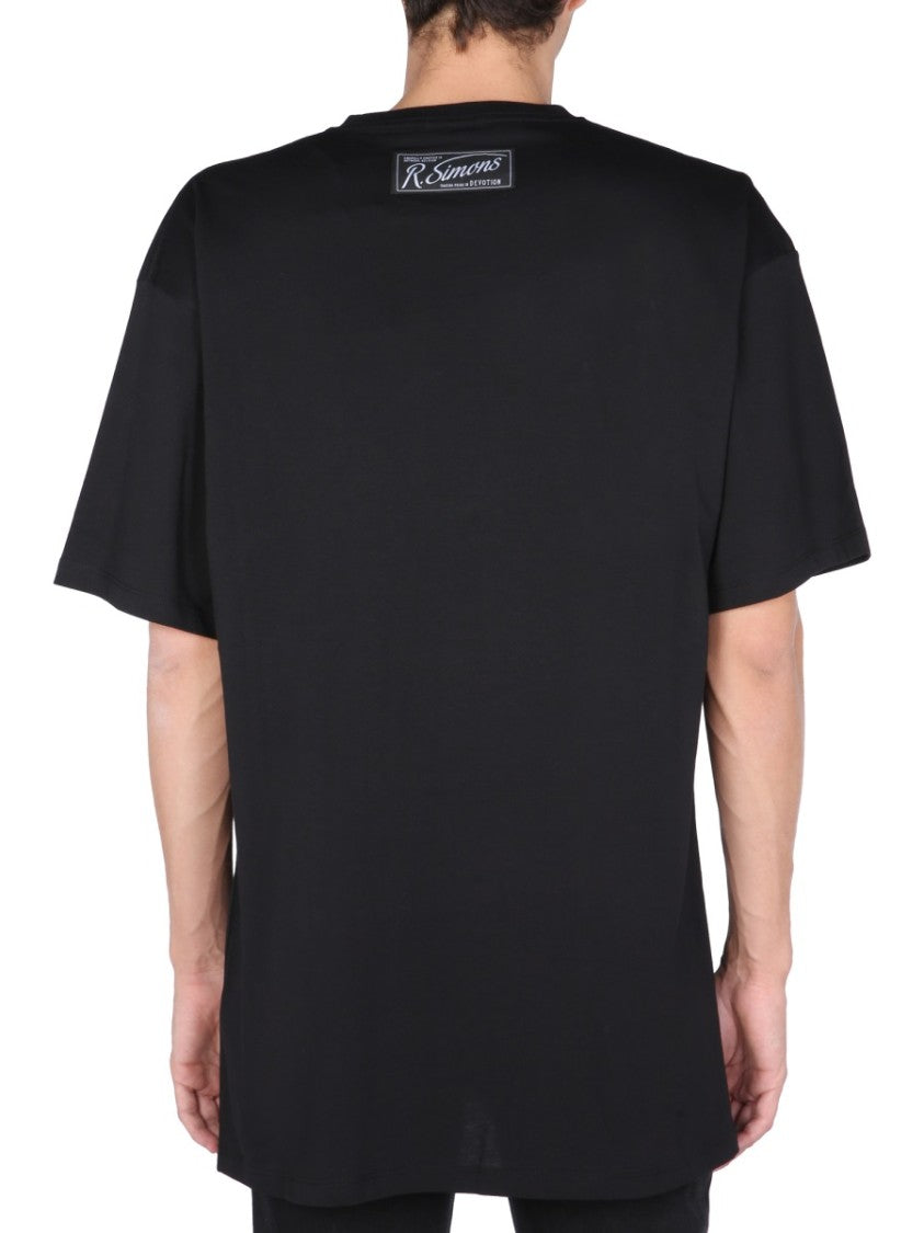 Raf Simons Graphic Print Crew Neck T-Shirt