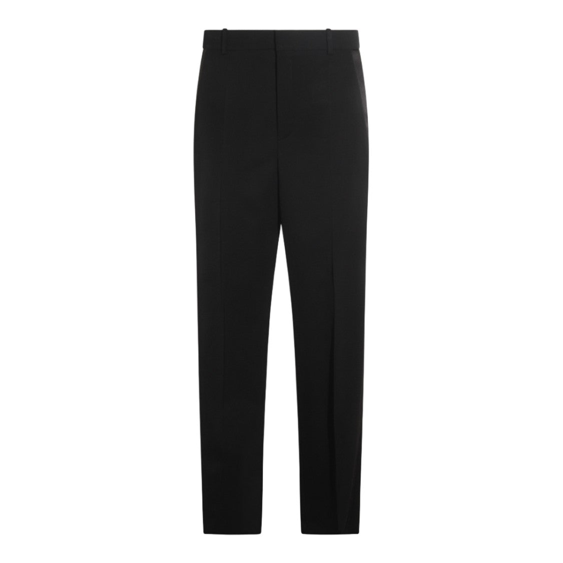 Saint Laurent Tailored Black Trousers With Straight Leg Silhouette