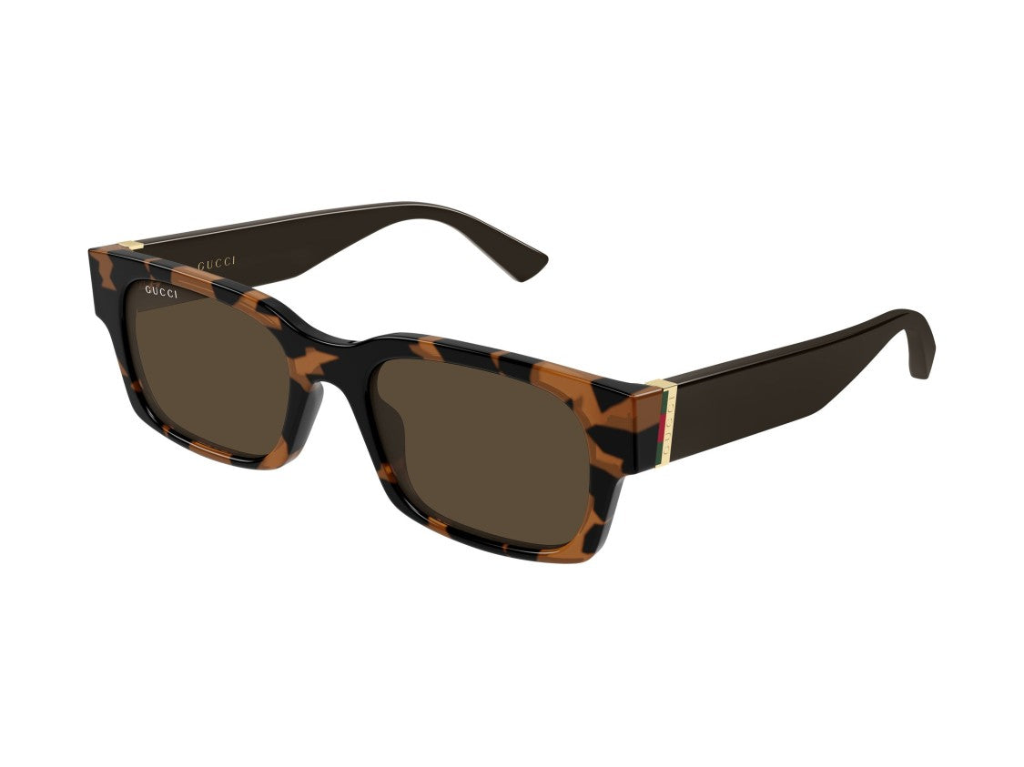 Gucci Tortoiseshell Gg2084s Square Sunglasses