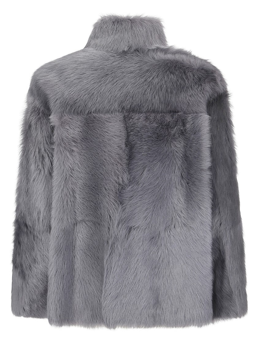 1972 Desa Reversible Shearling Boxy Jacket