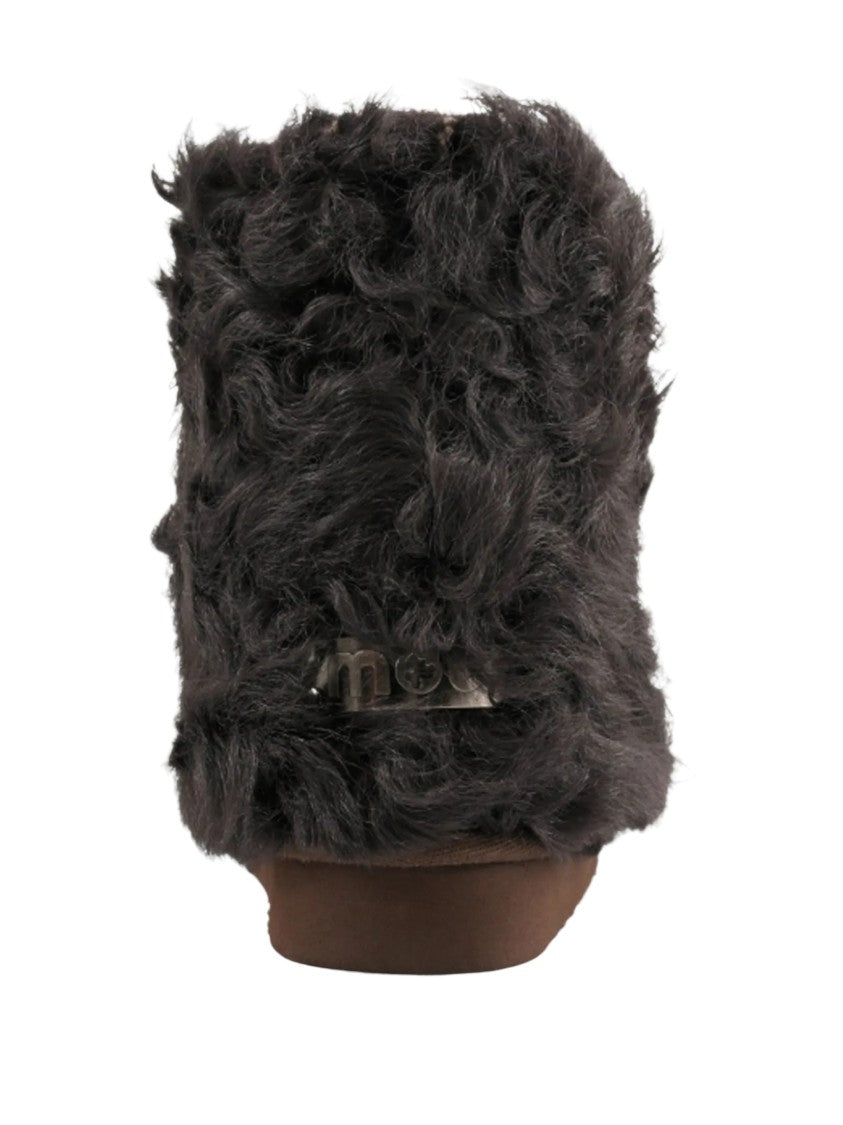 Mou Eskimo 18 Sheepskin Crochet Wool Boots