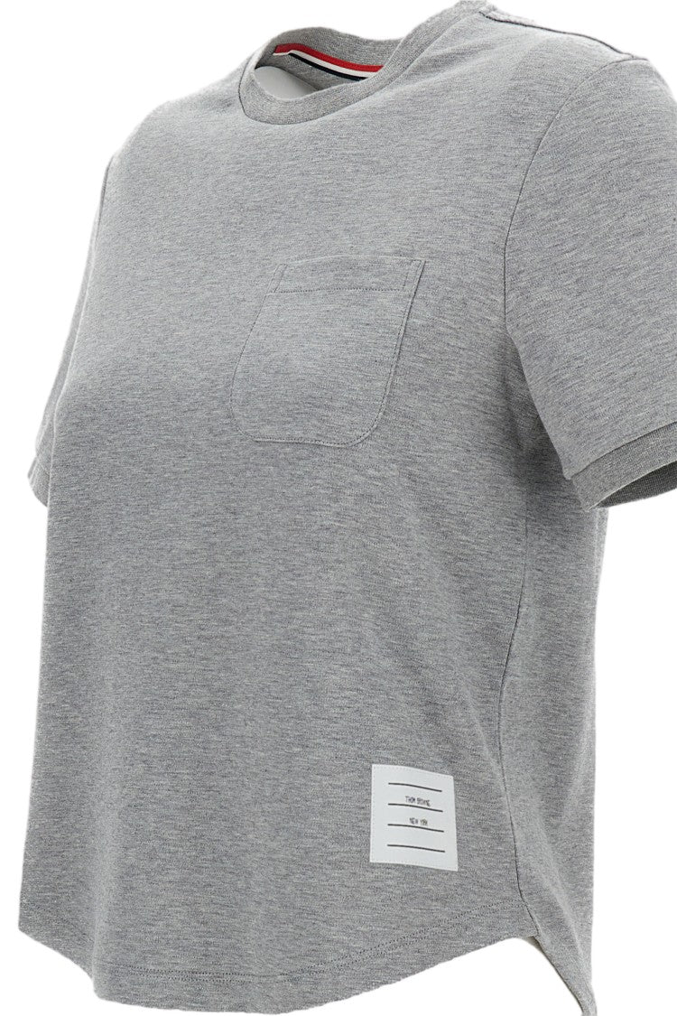 Thom Browne Cotton Milano Pocket Tee