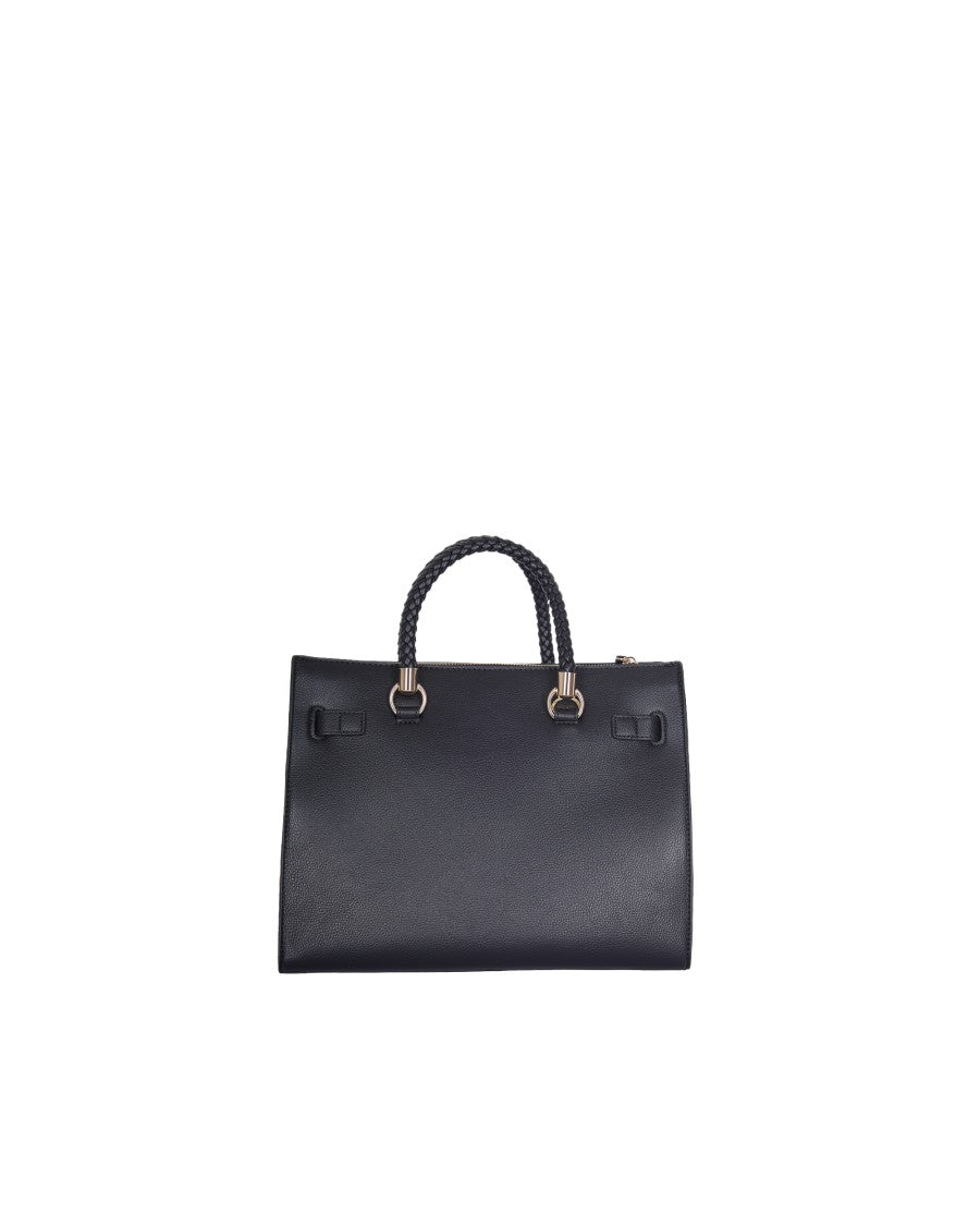 Liu Jo Structured Rectangular Handbag With Braided Handle