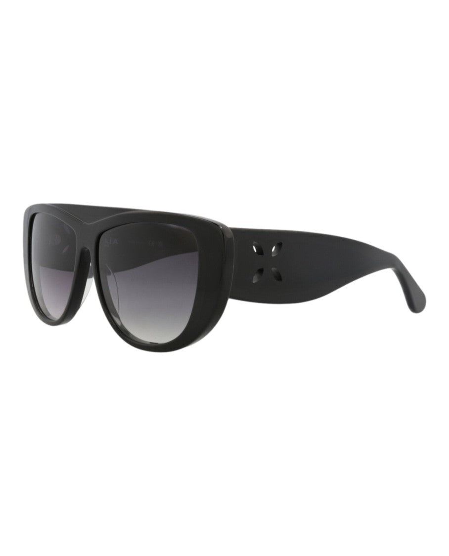 Alaïa Shield-Frame Acetate Sunglasses