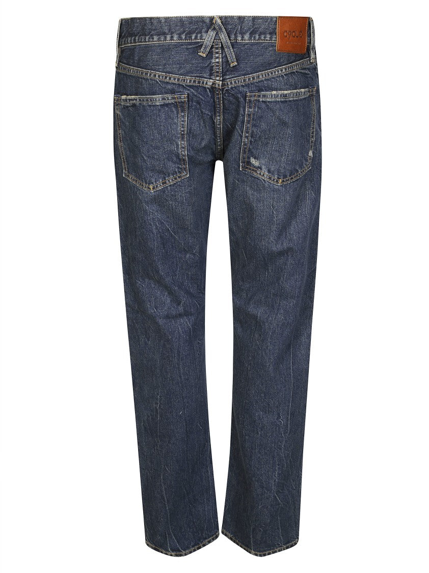 Cycle Straight-Leg Denim Jeans