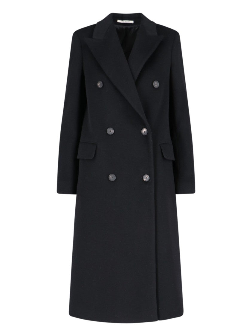 Tagliatore Jole Double-Breasted Midi Coat