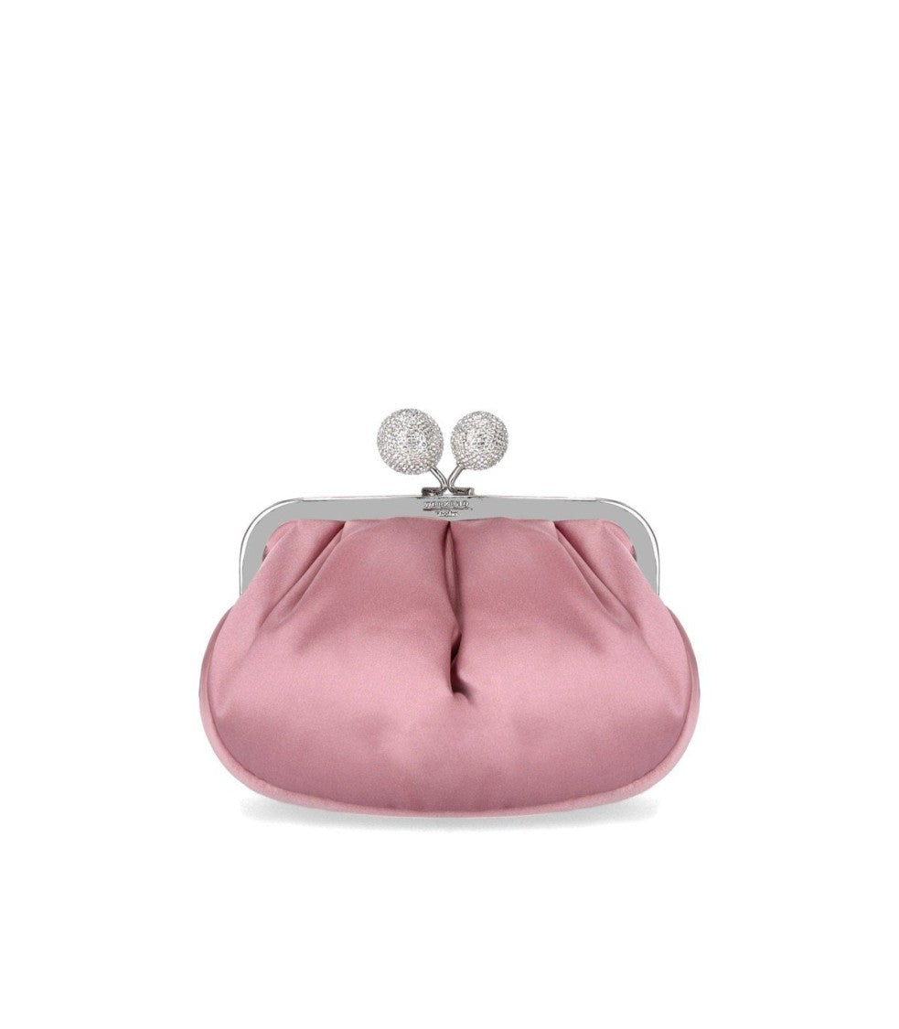 Max Mara Pasticcino Emmy Small Pink Clutch Bag