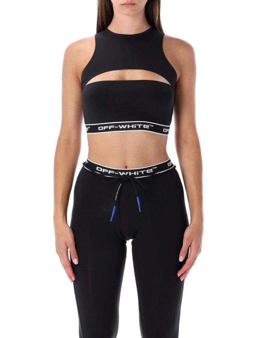 Off-White Active Top Logo Band Cut Out
