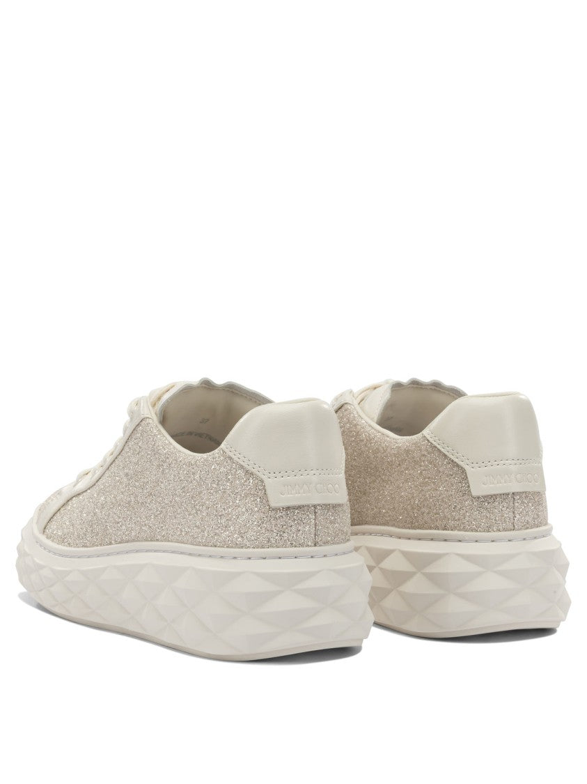 Jimmy Choo "Diamond Light Maxi" Sneakers