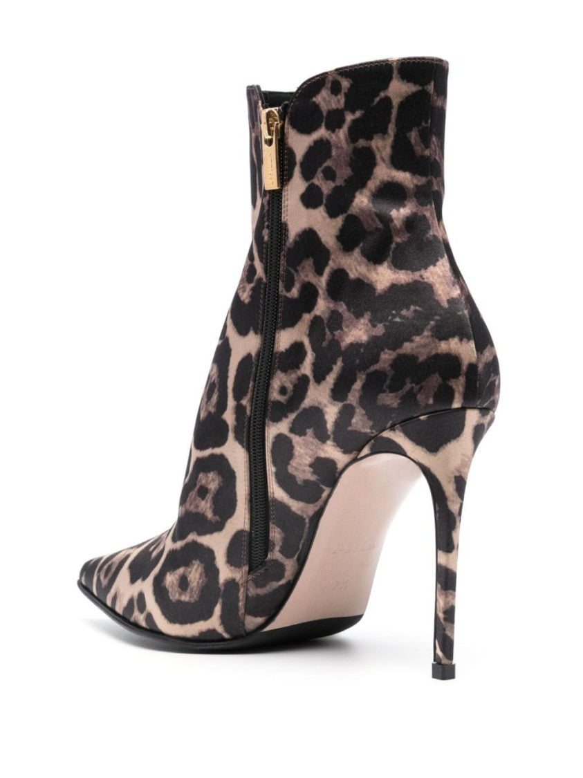 Le Silla Ankle-Length Calf Leather Boots