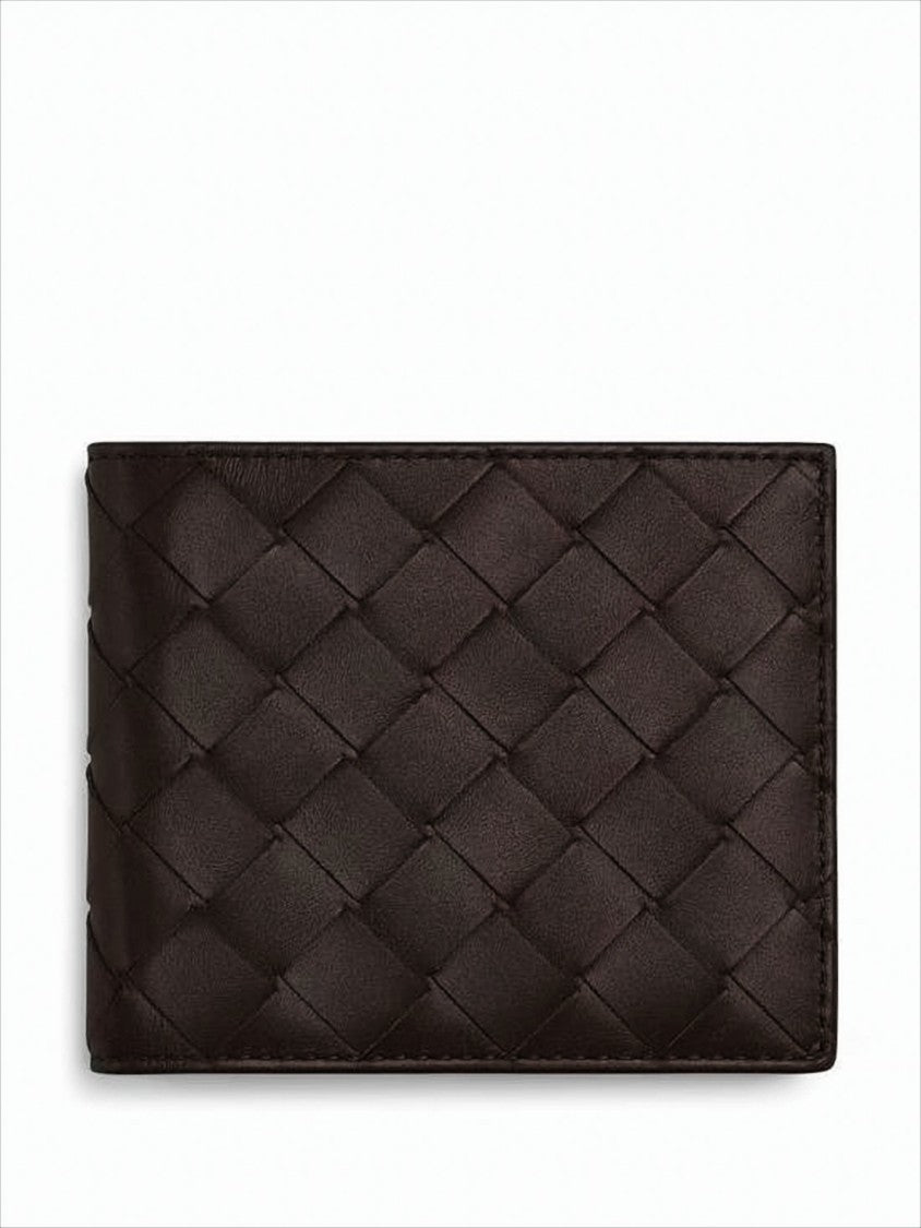 Bottega Veneta Compact Bifold Wallet In Smooth Calf Leather