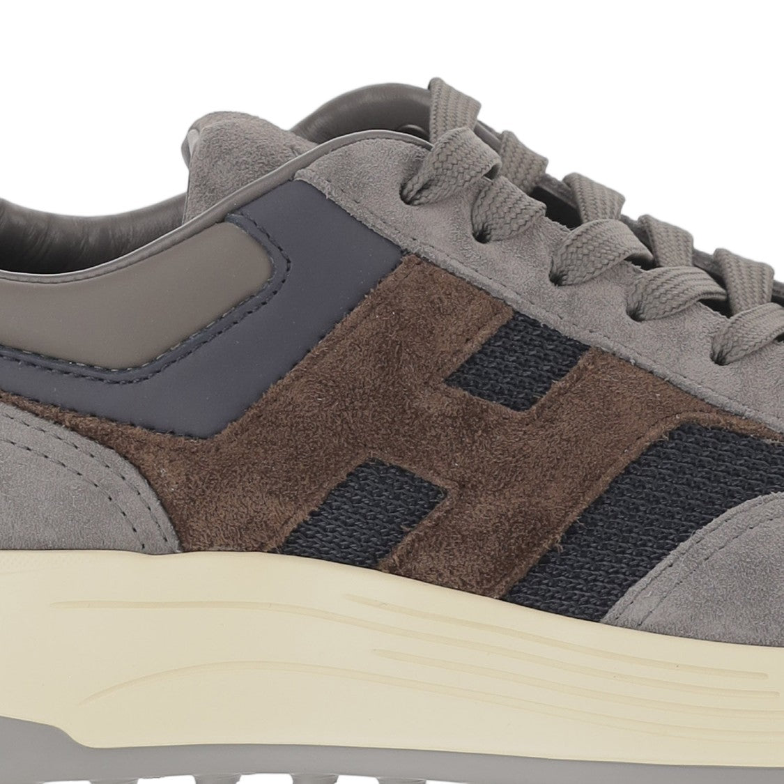 Hogan Layered Panel Design Hogan Sneakers With Memory Foam Insole