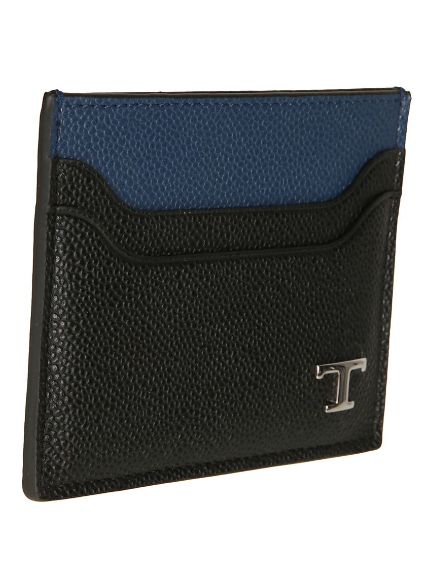 Tod's Tsy Calf Leather Card Holder
