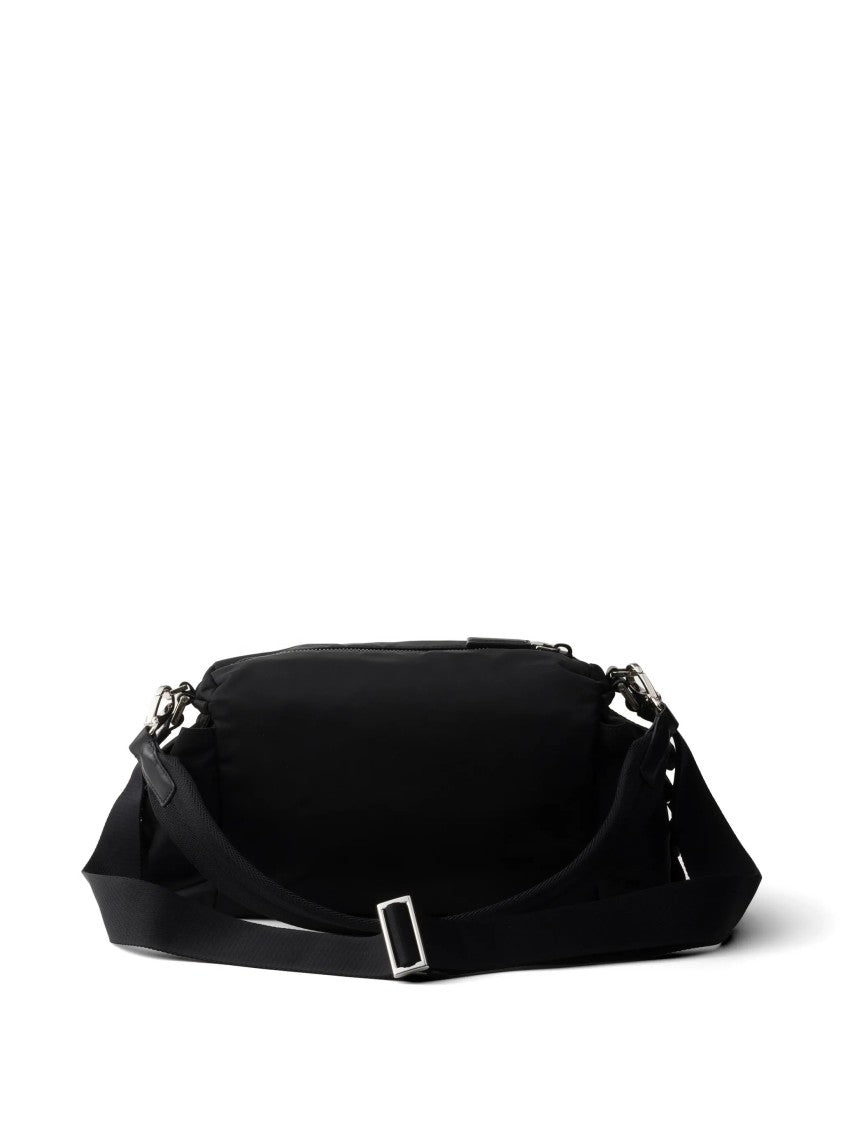 Prada Rectangular Shoulder Bag In Smooth Re-Nylon With Adjustable Strap