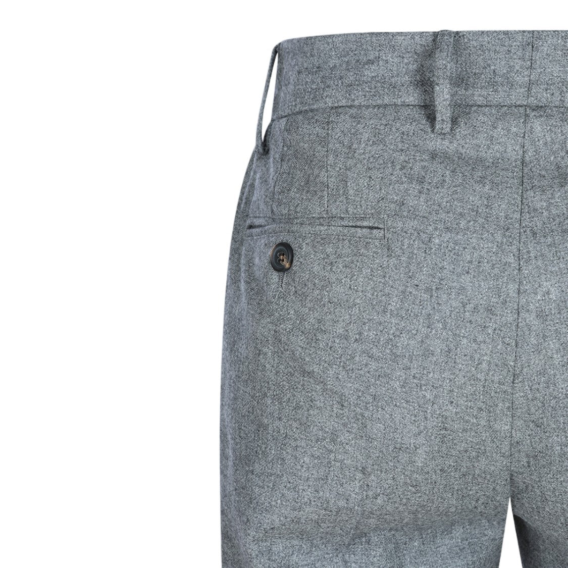 Eleventy Tailored Fit Mid-Rise Front Pleat Trousers