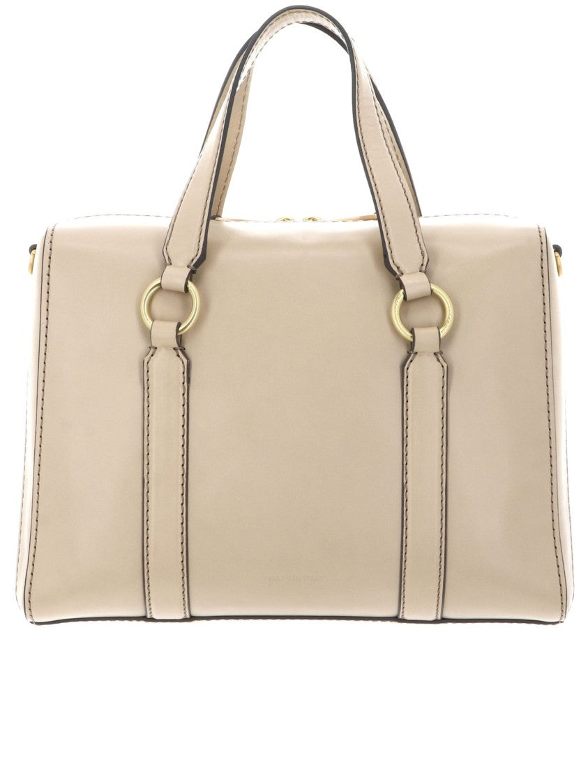 The Bridge Shoulder Structured Leather Handbag