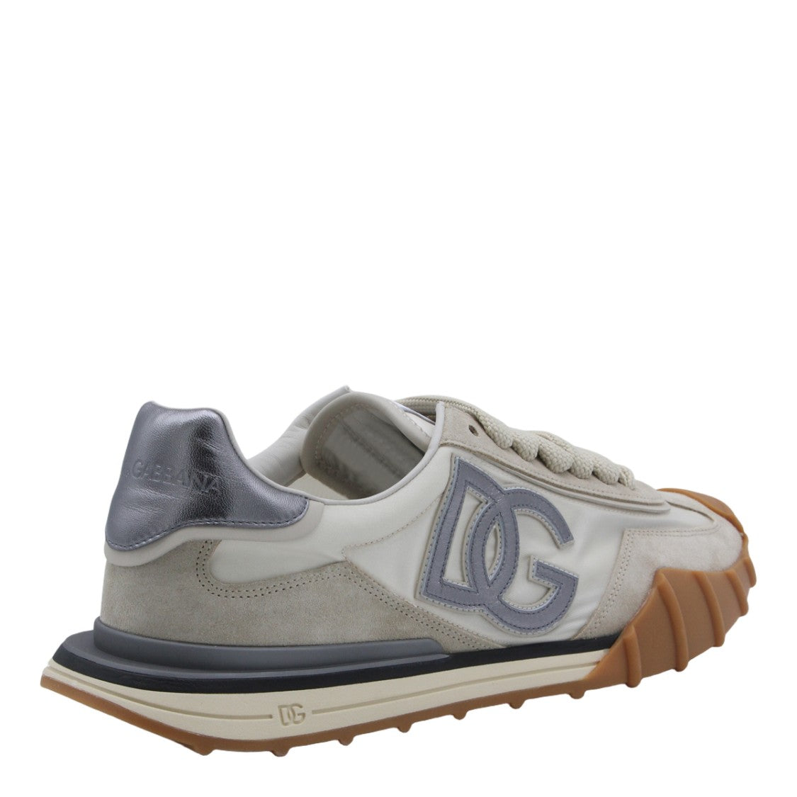 Dolce & Gabbana Low-Top White Sneakers With Classic Silhouette