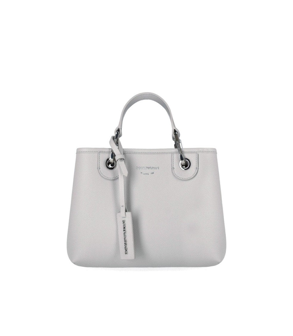 Emporio Armani Myea Perla Tabacco Small Shopping Bag