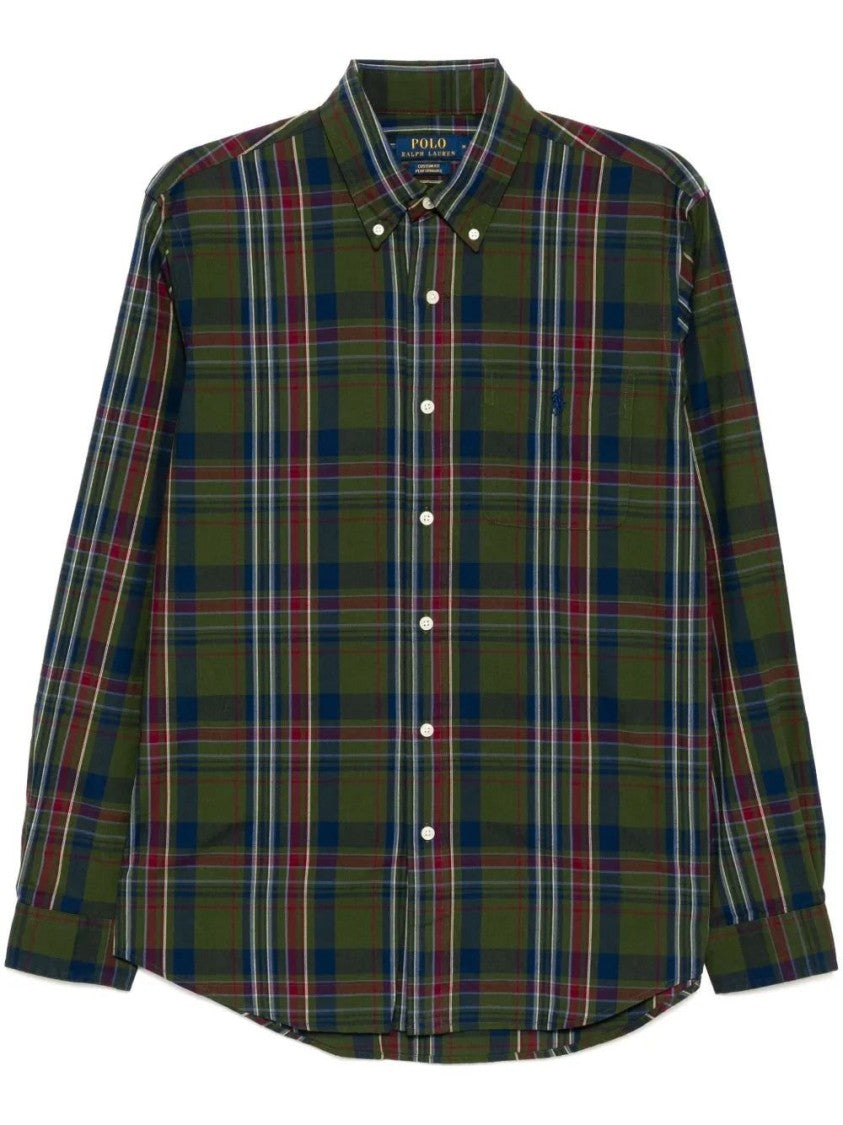 Polo Ralph Lauren Multicolour Plaid Long Sleeve Sport Shirt