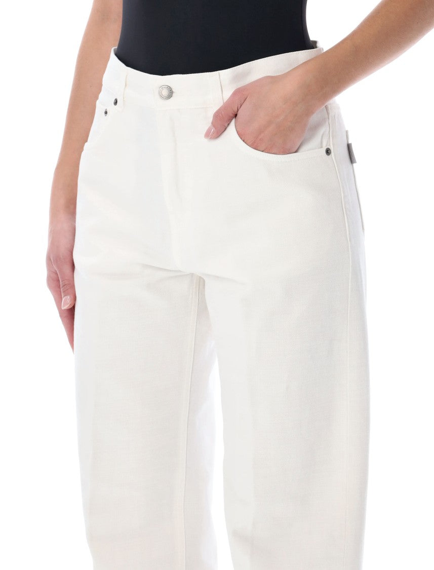 Haikure Bonnie Straight Fit Washed Jeans