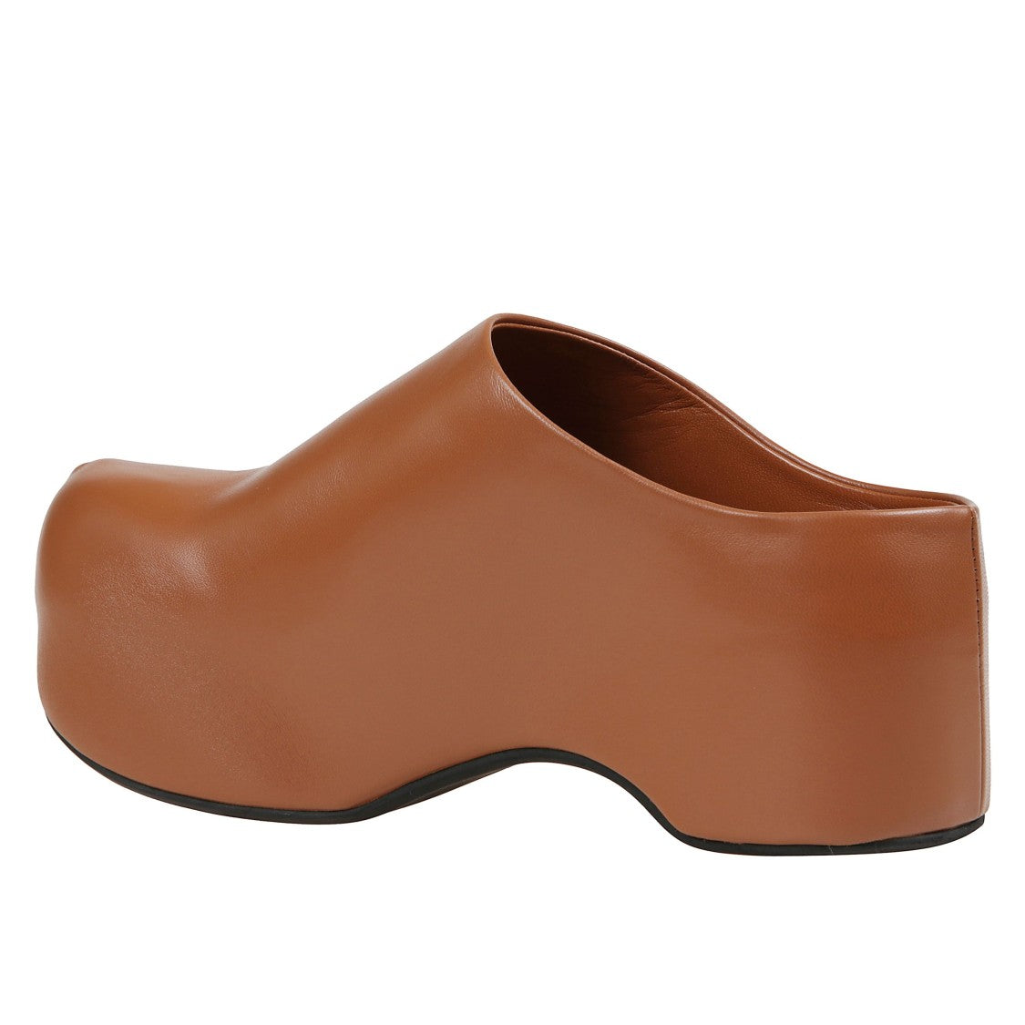 Marni Chunky Wooden Platform Mules
