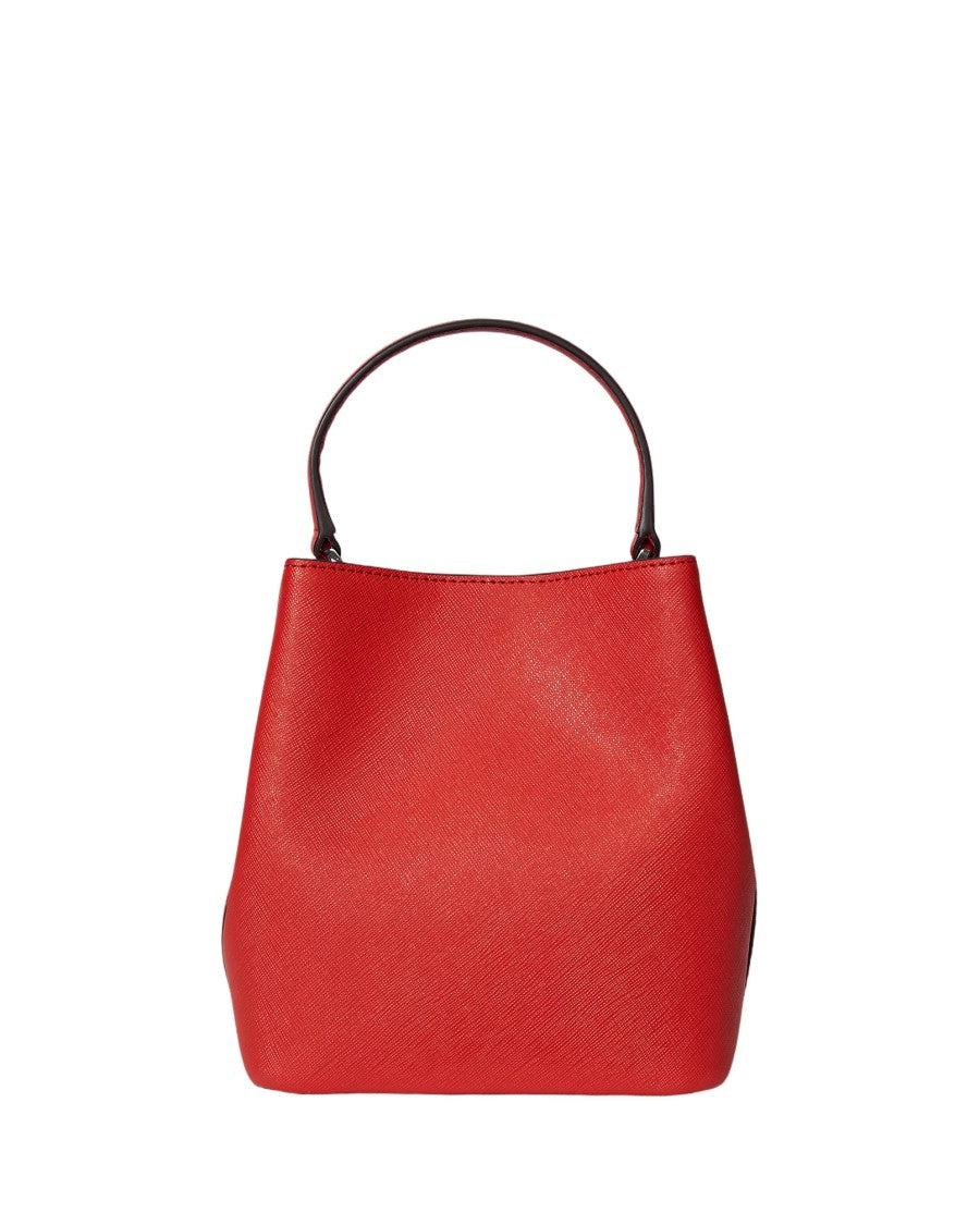 Lauren Ralph Lauren Reese Small Bucket Bag In Textured Leather