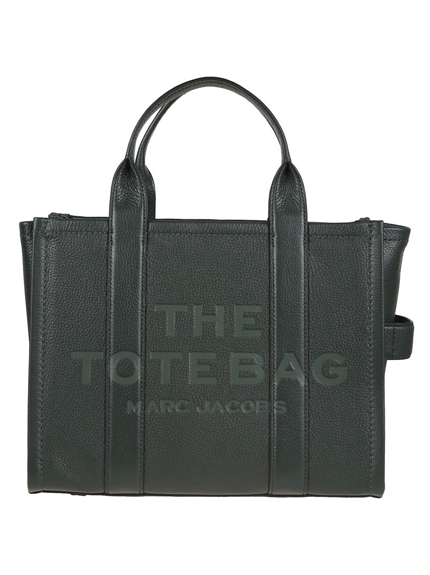 Marc Jacobs Grainy Leather Tote Bag With Adjustable Strap