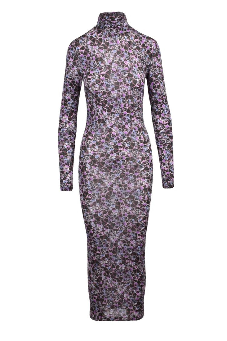 Isabel Marant Long Jersey Dress - Purple