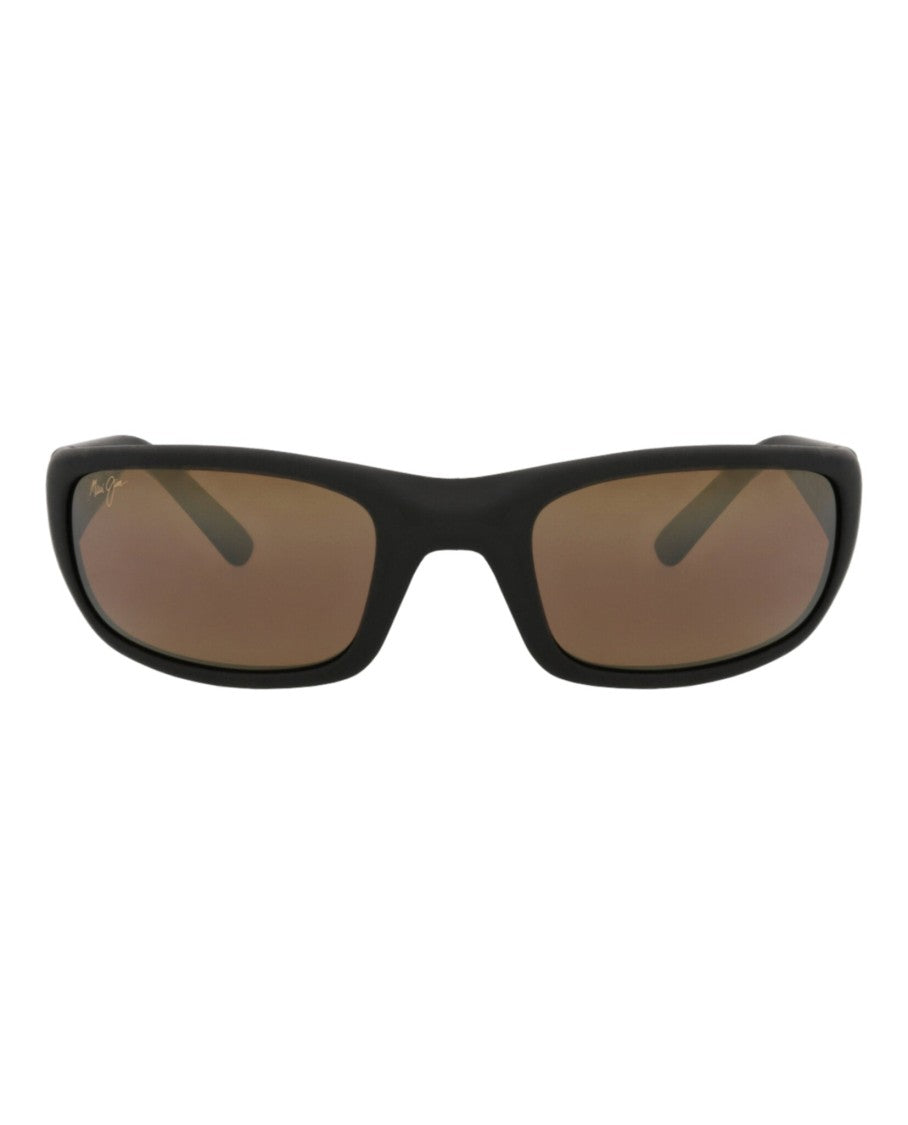 Maui Jim Shield-Frame Injection Sunglasses