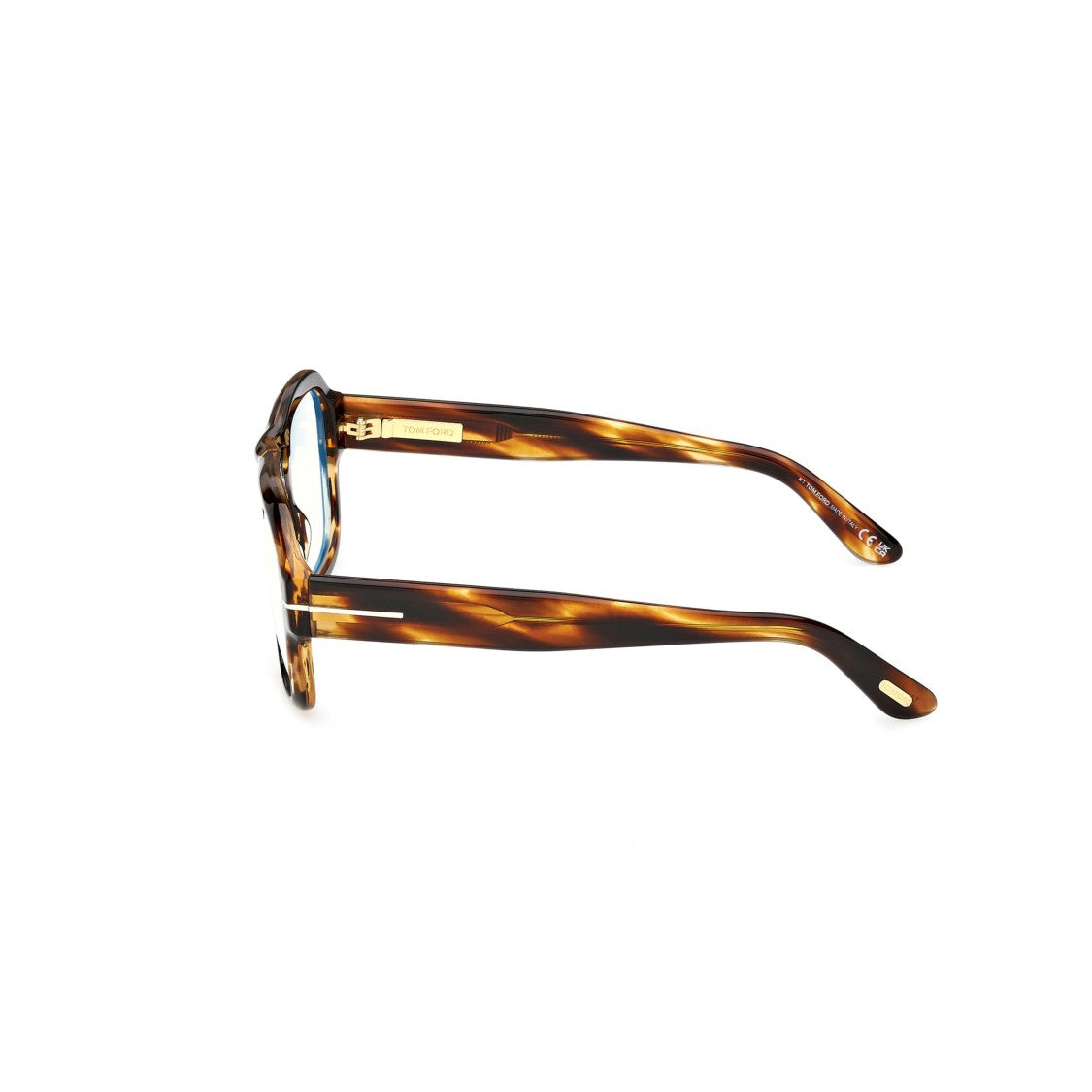 Tom Ford Ft6085-B Classic Square Frame Tortoiseshell Sunglasses