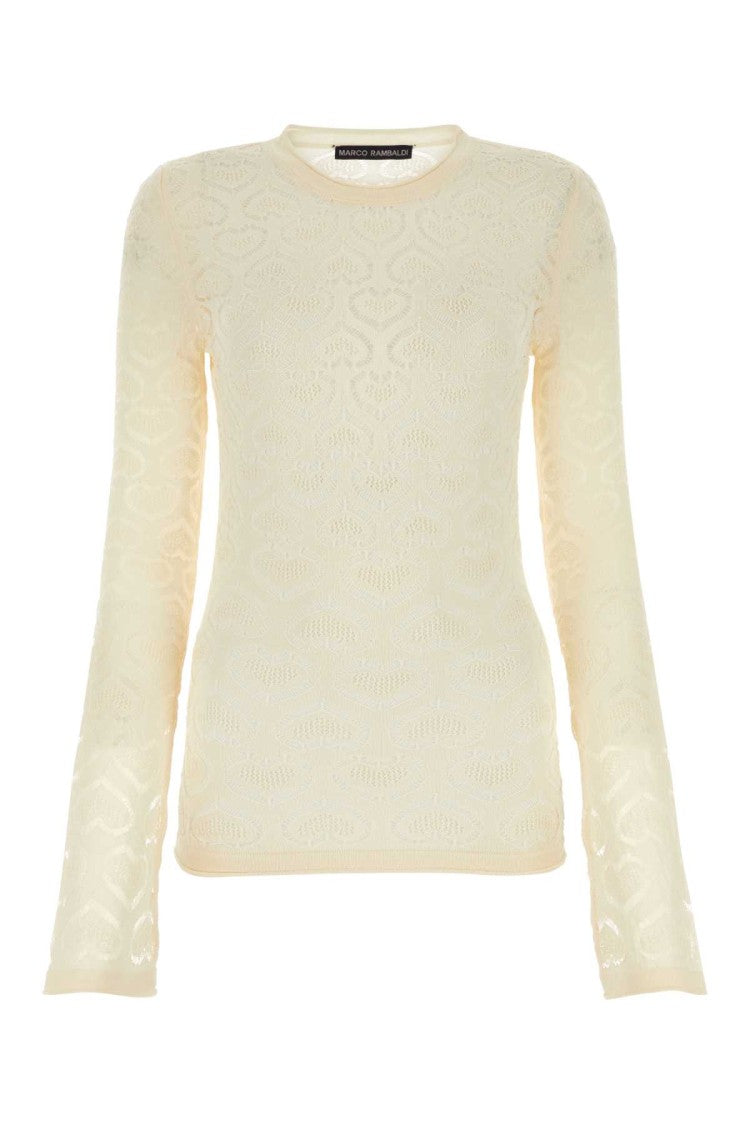 Marco Rambaldi Ivory Lace Top