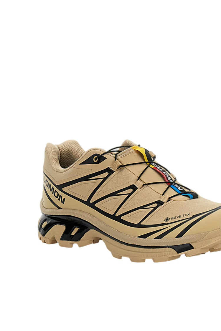 Salomon Beige Xt-6 Gtx Mesh Sneakers