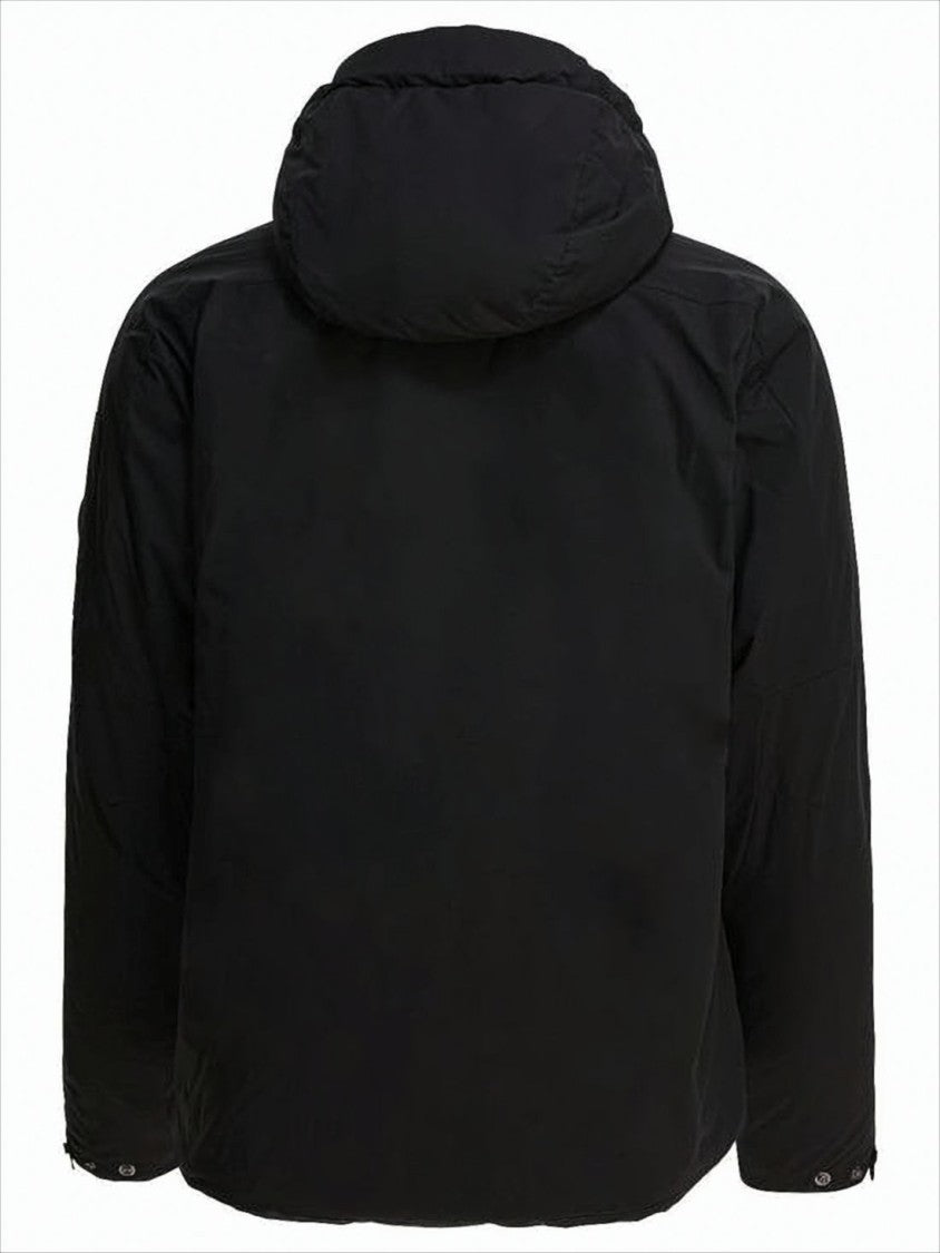 C.P. Company High-Collar Insulated Jacket With Zippered Pockets