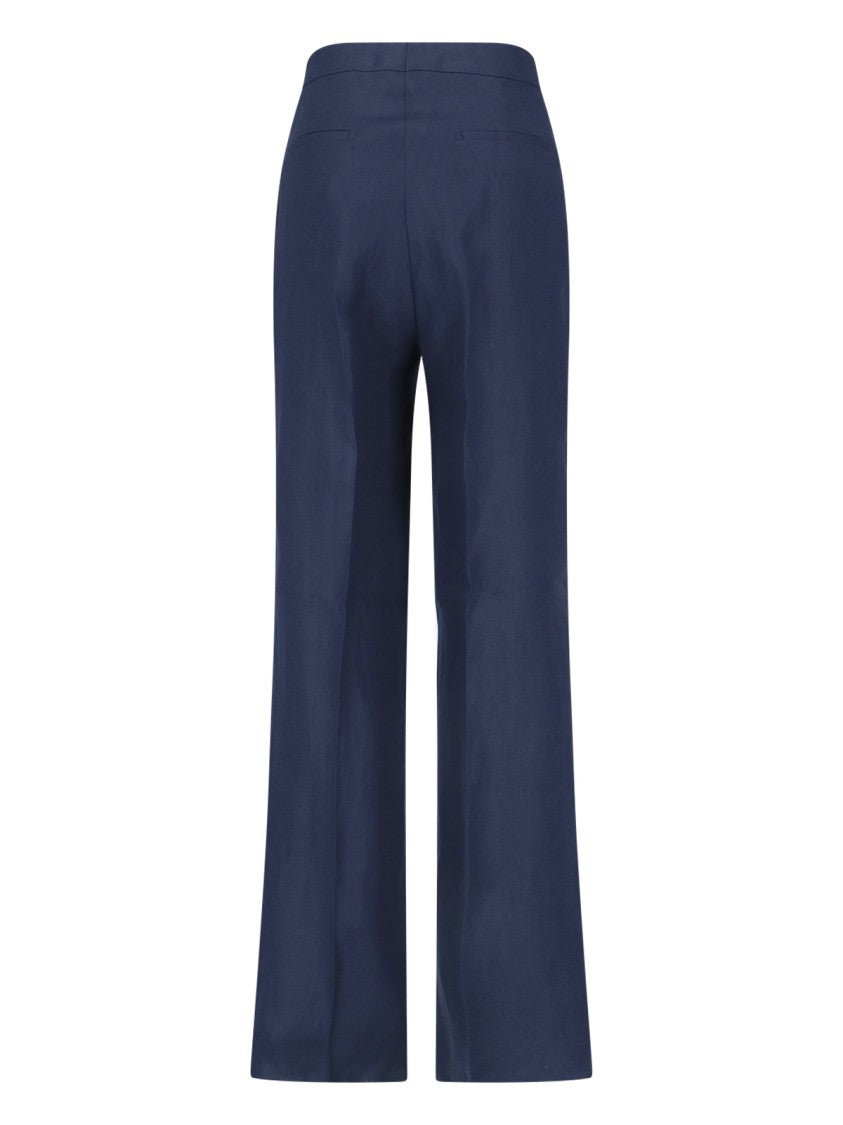 Tagliatore Navy T Jasmine Tailored Linen Suit