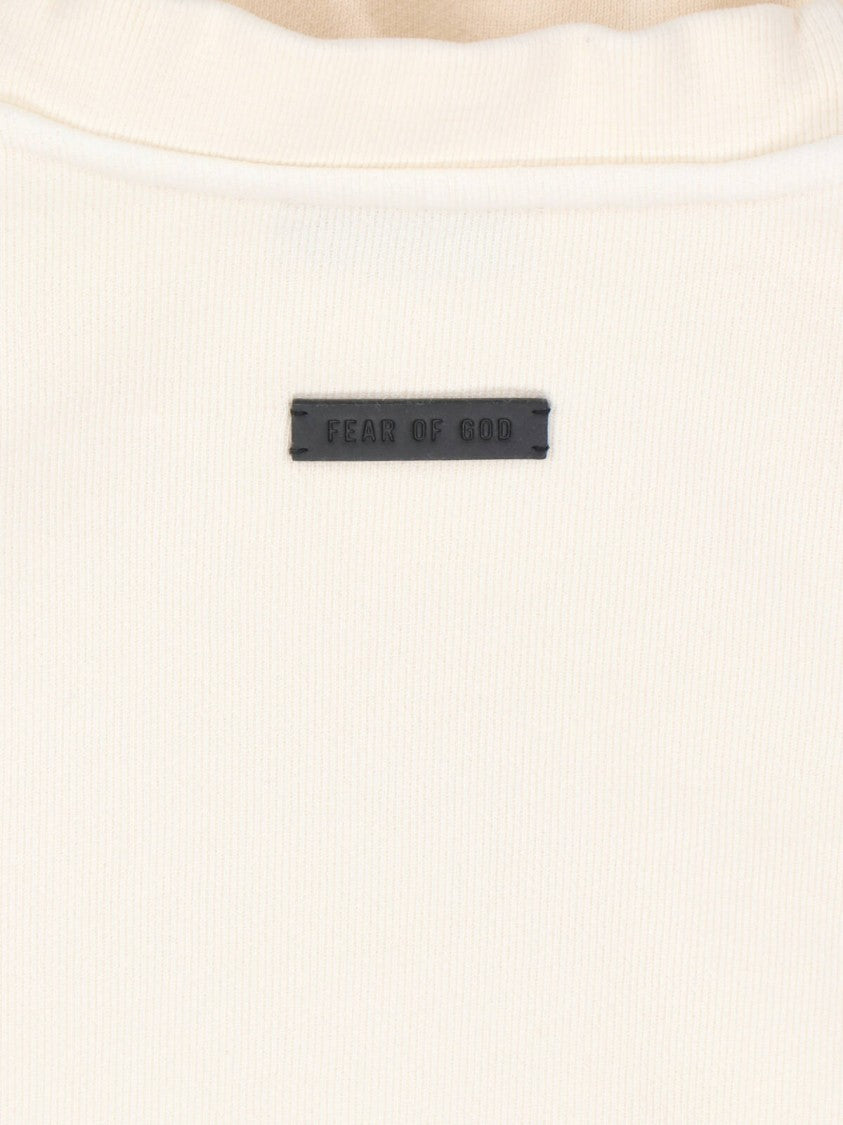Fear Of God 8 Crewneck Sweatshirt In Cream Cotton