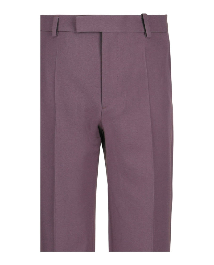 Valentino Pleated Virgin Wool Slacks
