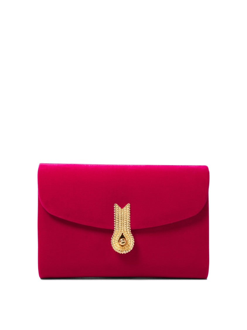 Amato Daniele Plush Velvet Crossbody Bag