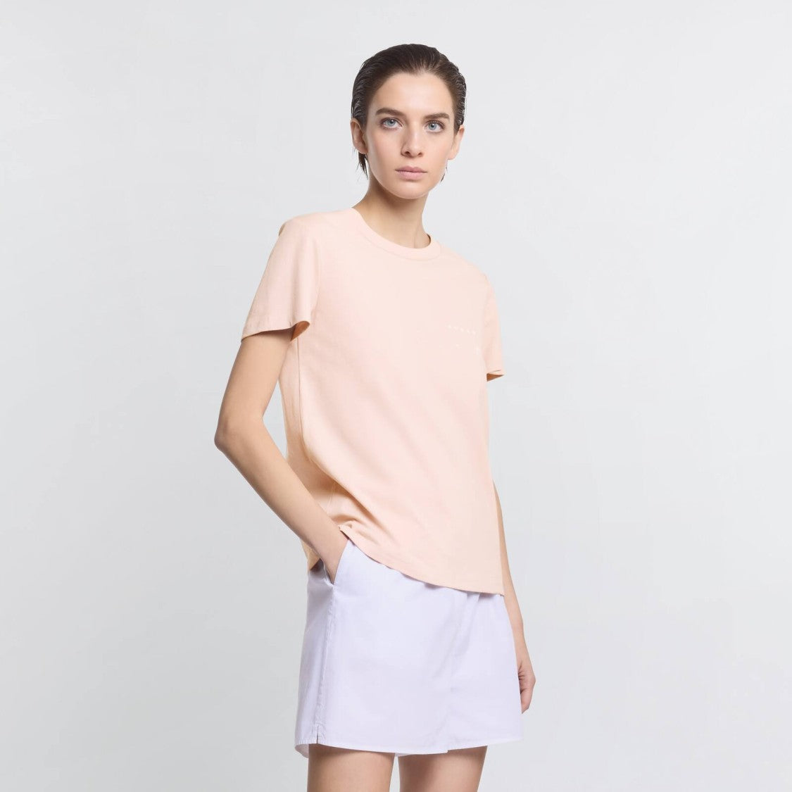 Hogan Cipria Boxy T-Shirt