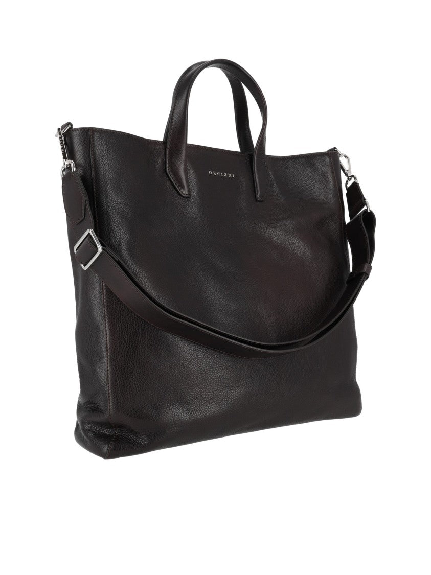 Claudio Orciani Lagoon Calf Leather Tote Bag