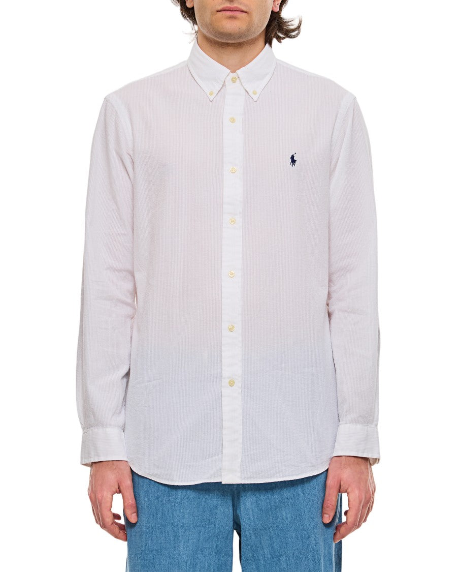 Polo Ralph Lauren White Cotton Sport Shirt