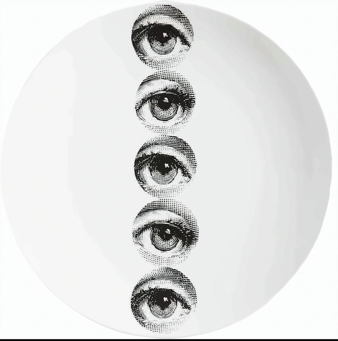 Fornasetti Tema E Variazioni Porcelain Plate