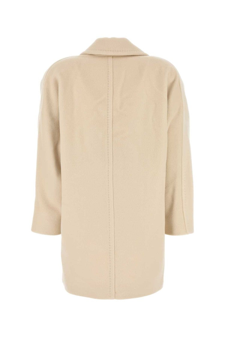 Mm Studio Sand Wool Molo Coat