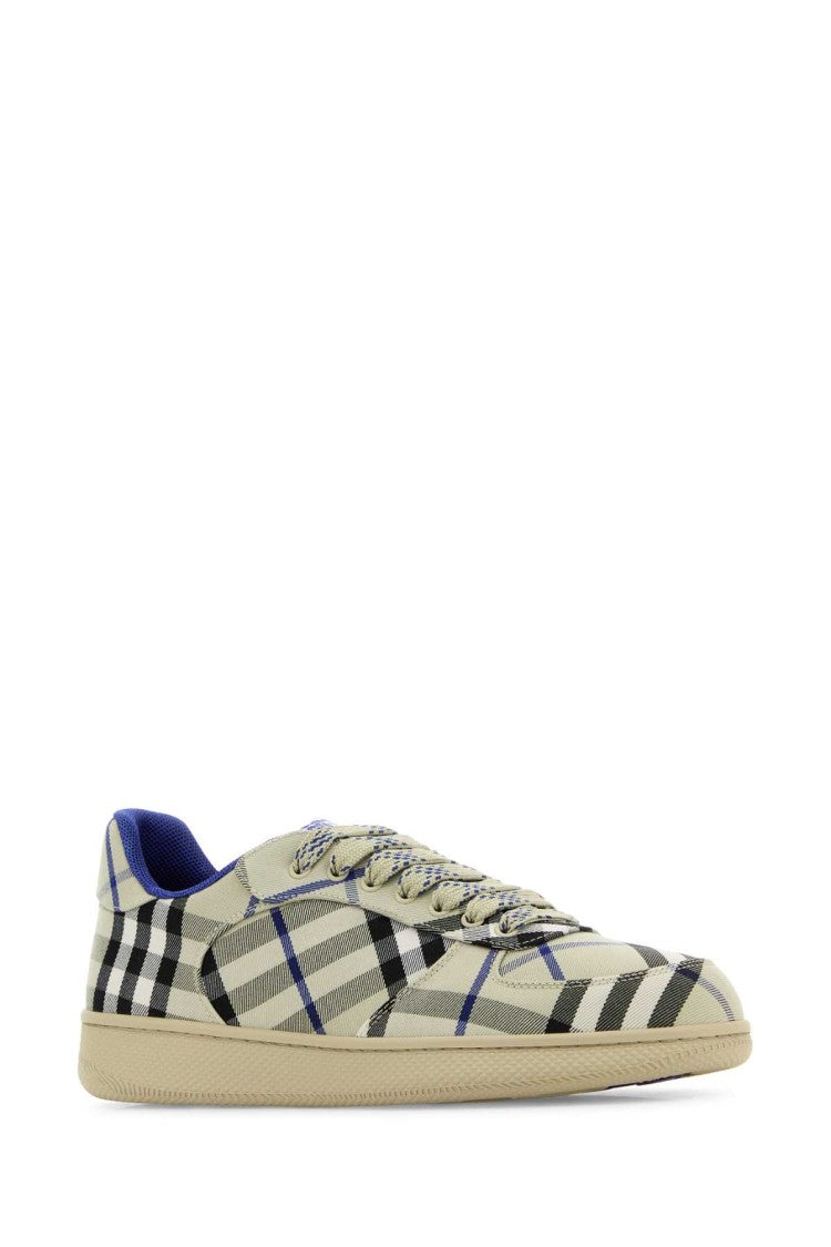 Burberry Embroidered Fabric Box Sneakers