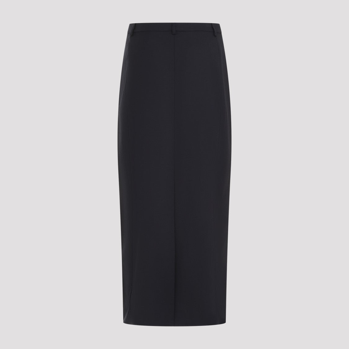 Theory High-Waisted Blue Tailored Skirt With Smooth Finish