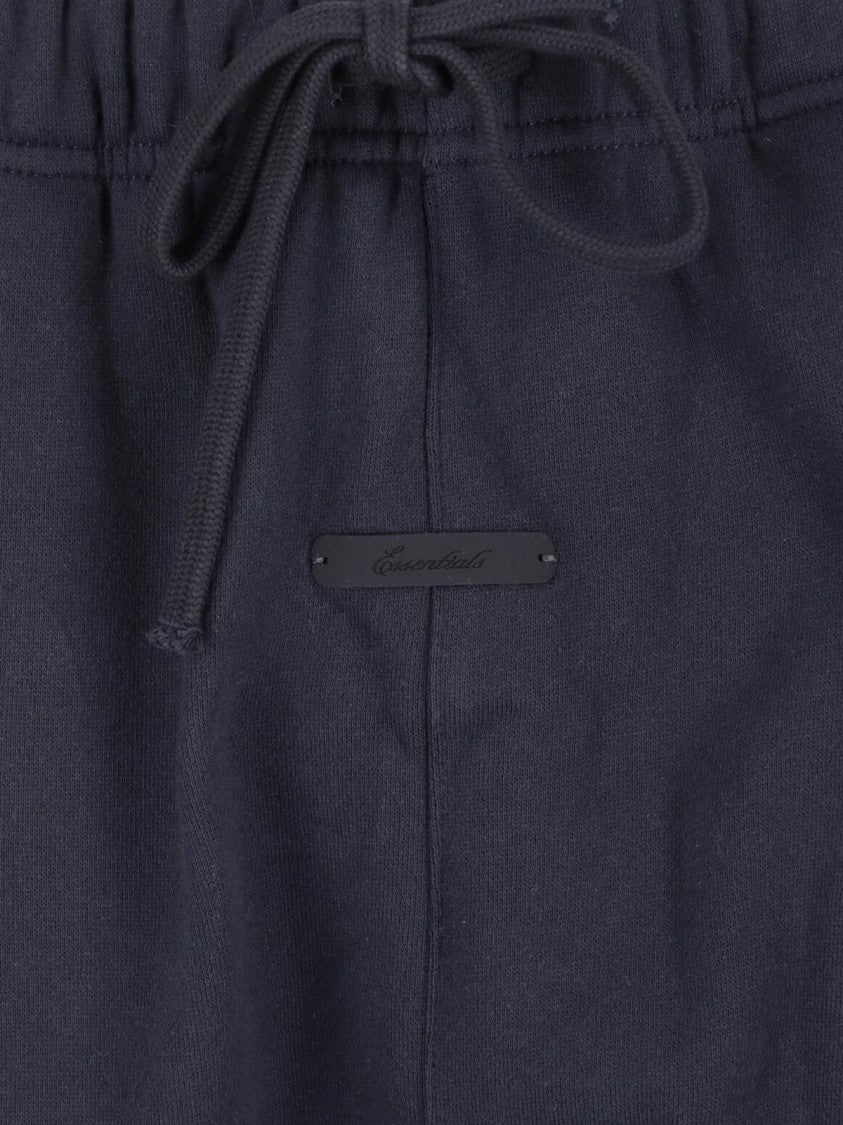 Fear Of God Essentials Dark Blue Relaxed Contrast Piping Trousers