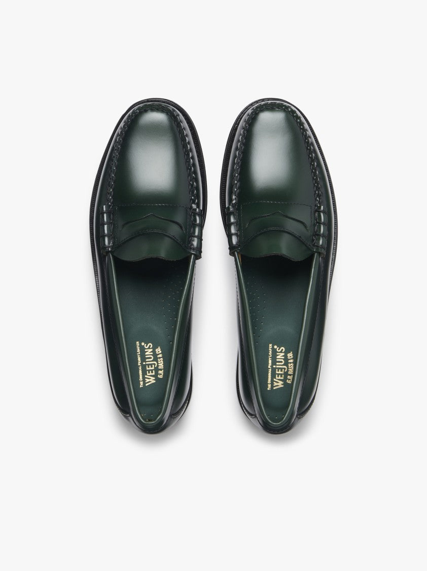 G.H. Bass & Co. Weejuns Larson Penny Loafers In Green