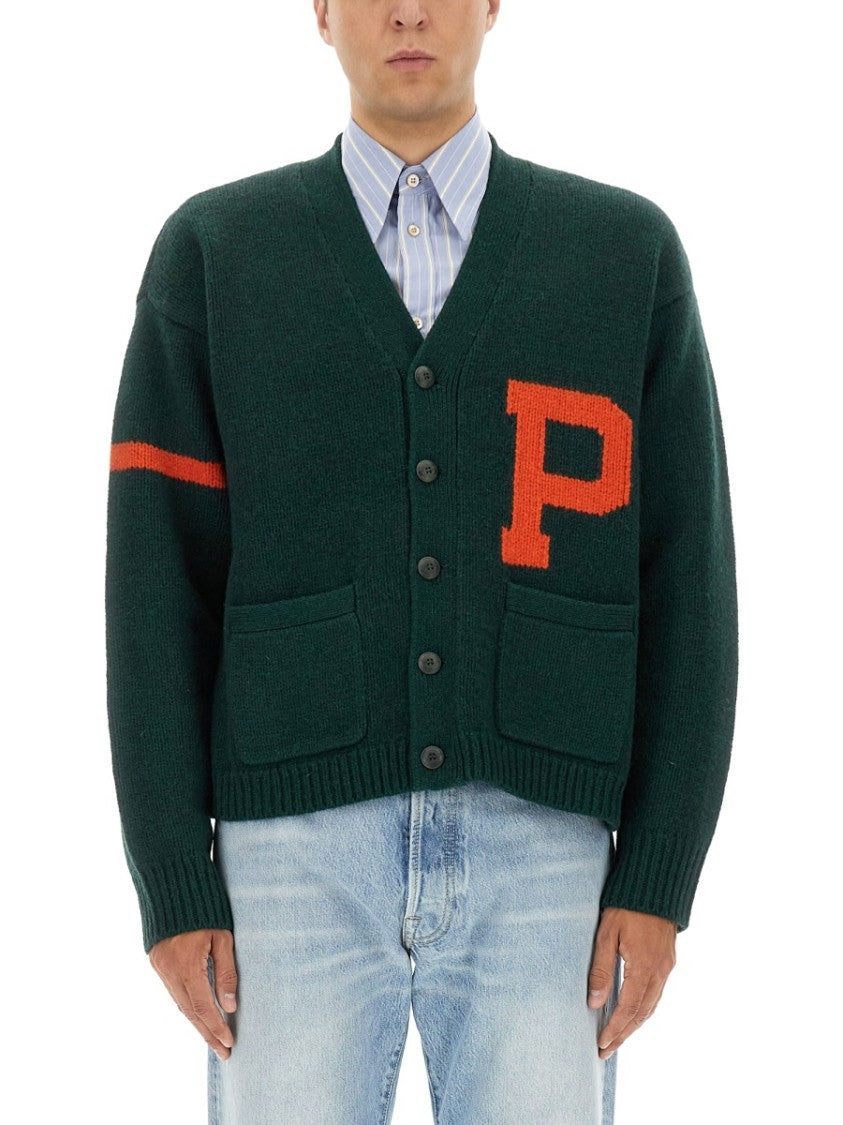 Polo Ralph Lauren Wool Cardigan With Deep V-Neck