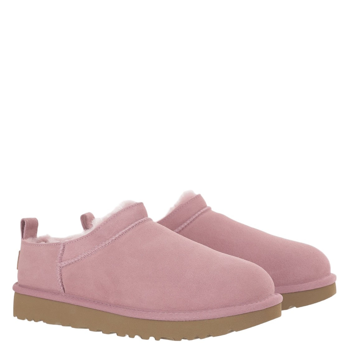 Ugg Micro Ankle Boots With Soft Suede Exterior And Round Toe Design